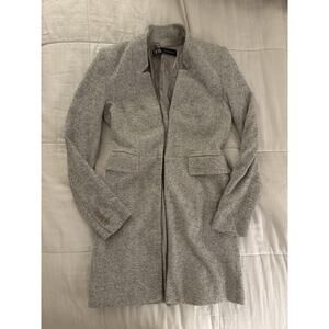 Zara Gray Longline Blazer